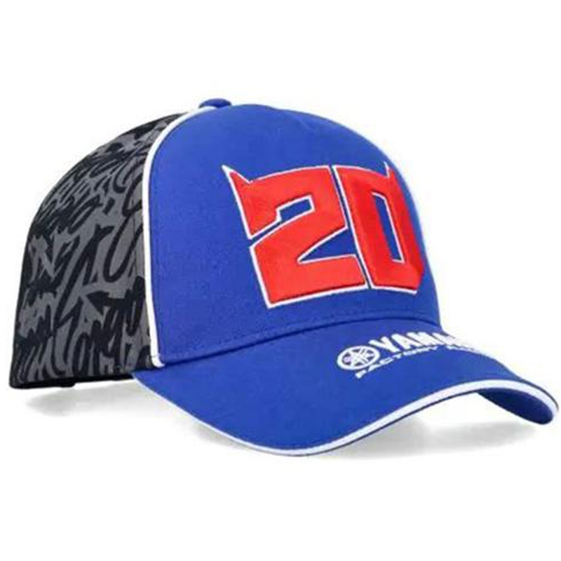 Yamaha Fabio Quartararo Baseballpet blauw-zwart