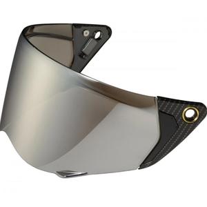 Scorpion KDF-19 vizier voor motorhelmen EXO-HX1/CARBON lichtzilver