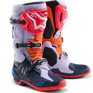 Alpinestars TECH 10 Limited Edition Records Motocrosslaarzen Zwart