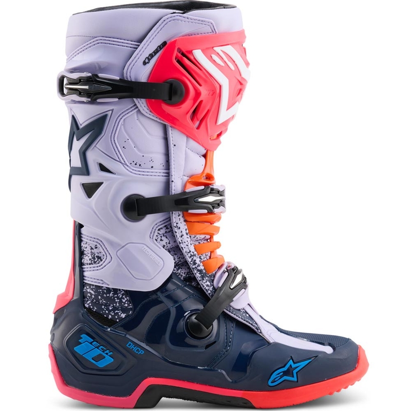 Alpinestars TECH 10 Limited Edition Records Motocrosslaarzen Zwart