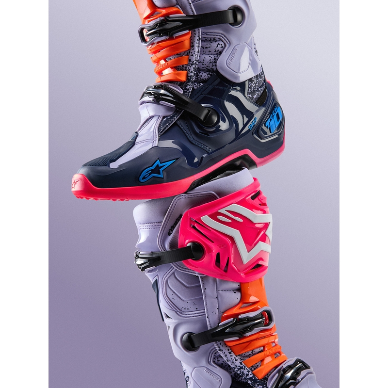 Alpinestars TECH 10 Limited Edition Records Motocrosslaarzen Zwart