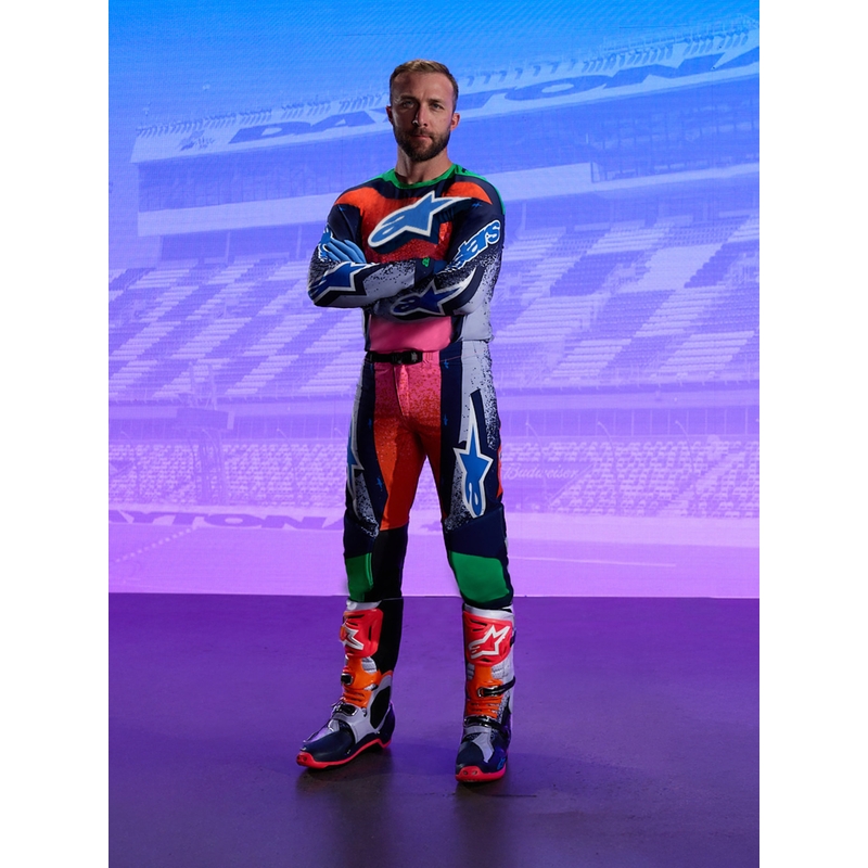 Alpinestars TECH 10 Limited Edition Records Motocrosslaarzen Zwart