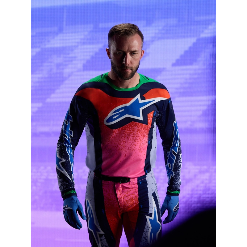 Alpinestars Supertech Limited Edition Records Motocross Jersey - Grijs