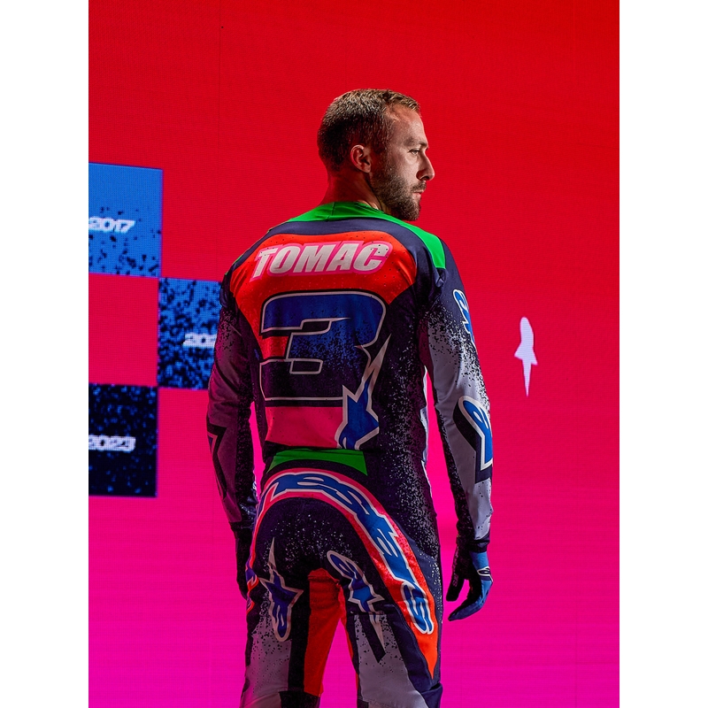 Alpinestars Supertech Limited Edition Records Motocross Jersey - Grijs
