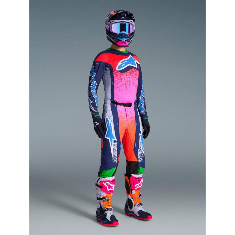 Alpinestars Supertech Limited Edition Records Motocross Jersey - Grijs