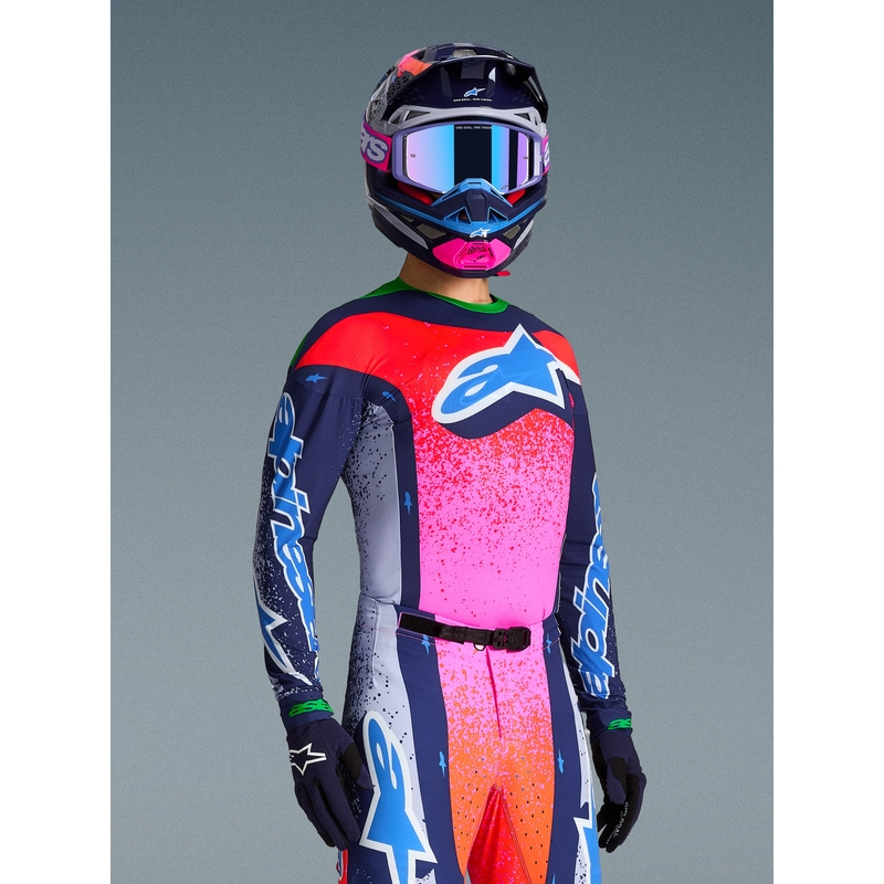Alpinestars Supertech Limited Edition Records Motocross Jersey - Grijs