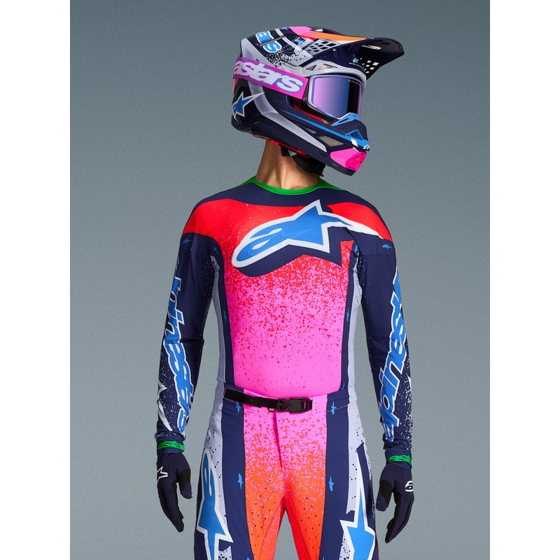 Alpinestars Supertech Limited Edition Records Motocross Jersey - Grijs