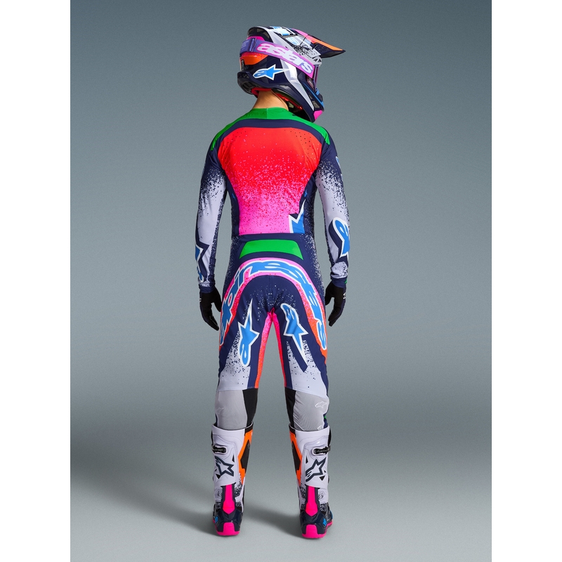 Alpinestars Supertech Limited Edition Records Motocross Jersey - Grijs