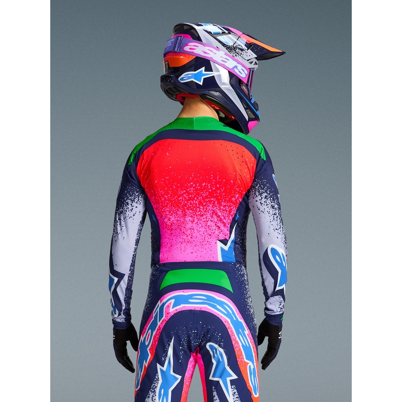 Alpinestars Supertech Limited Edition Records Motocross Jersey - Grijs