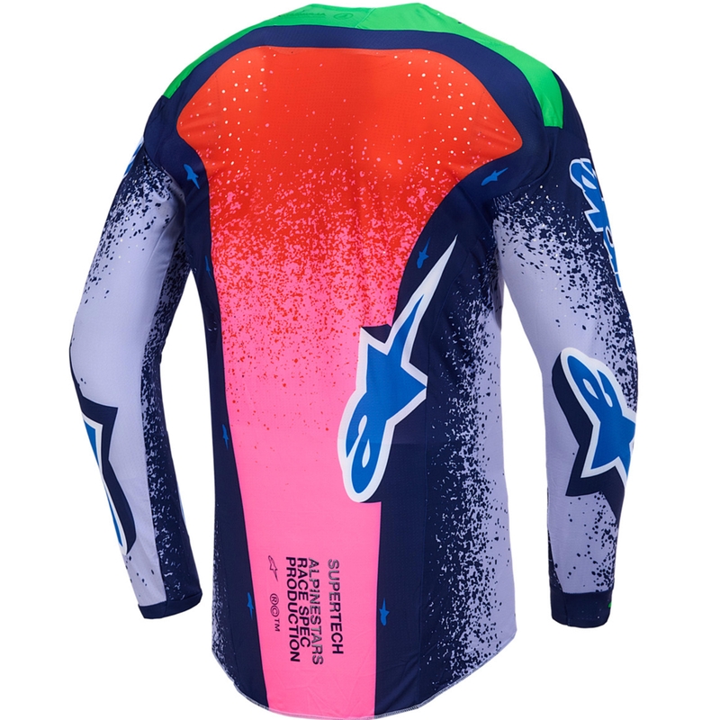 Alpinestars Supertech Limited Edition Records Motocross Jersey - Grijs