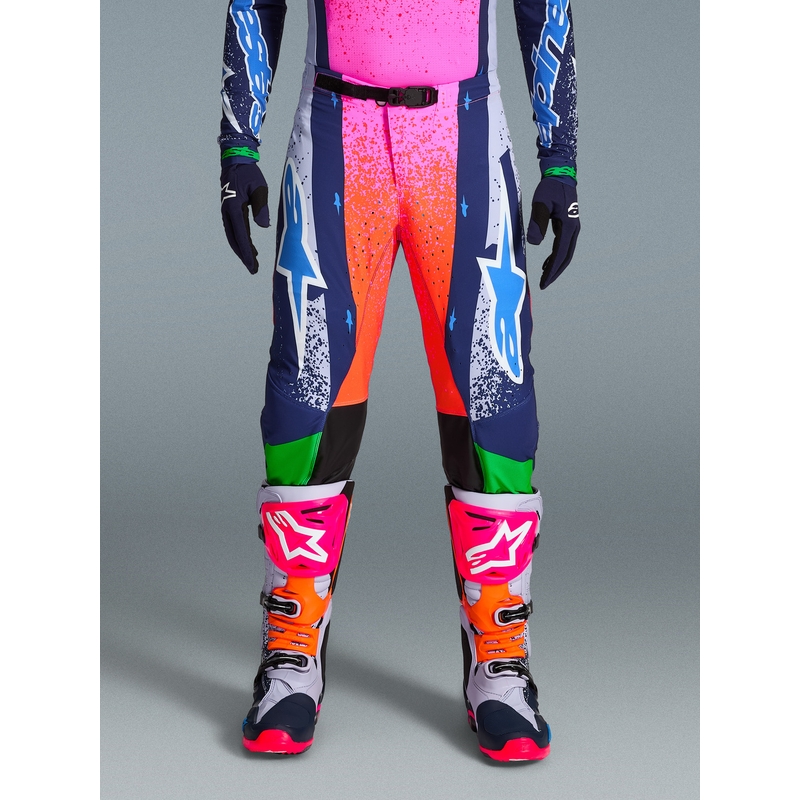 Alpinestars Supertech Limited Edition Records Motocrossbroek Grijs