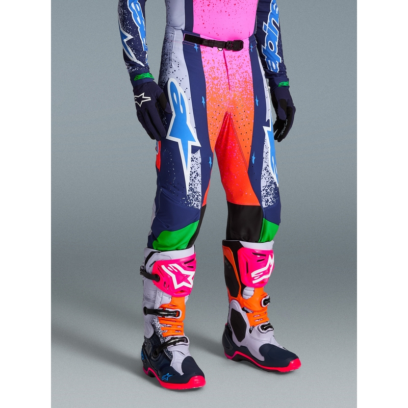 Alpinestars Supertech Limited Edition Records Motocrossbroek Grijs