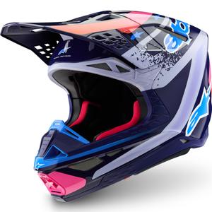 Alpinestars Supertech S-M10 Limited Edition Records Motocrosshelm Grijs