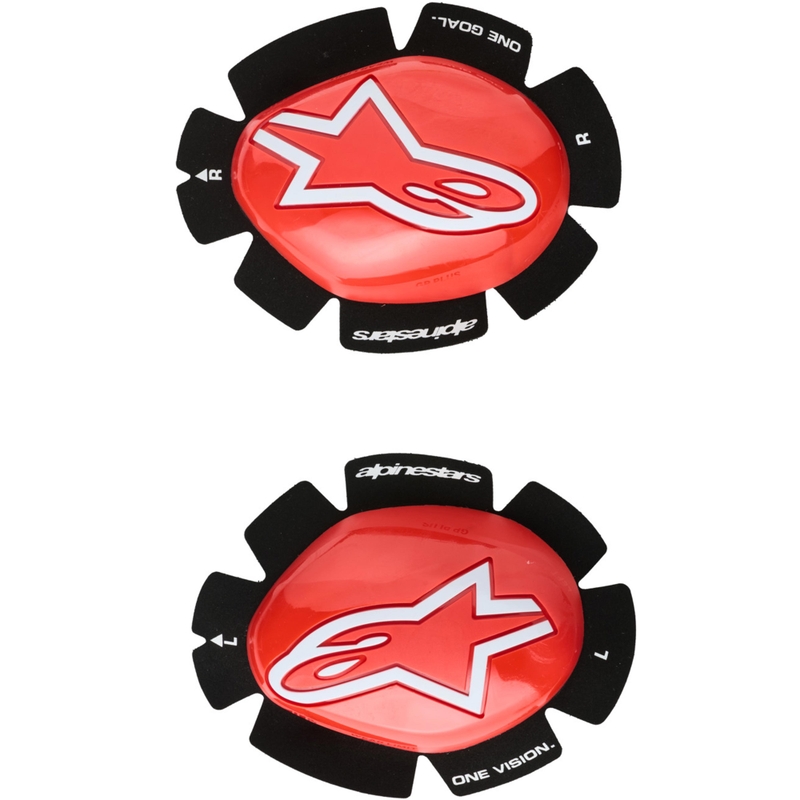 Alpinestars GP Plus sliders 2 stuks rood-wit