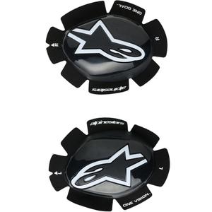Alpinestars GP Plus sliders 2 stuks zwart-wit
