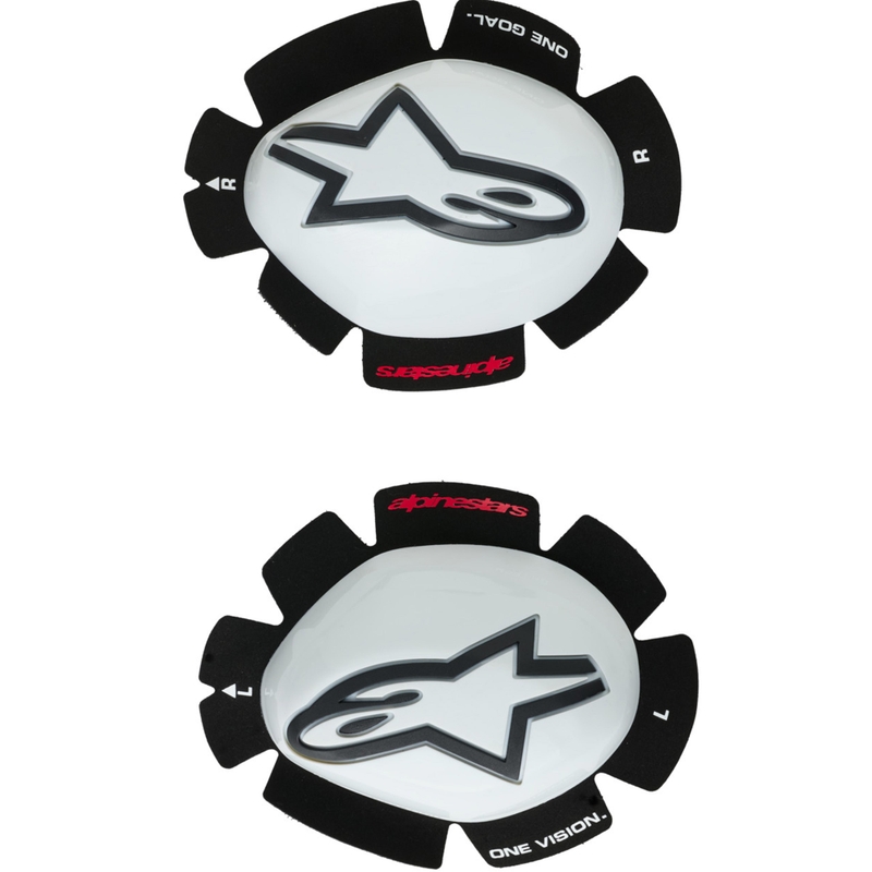 Alpinestars GP Tech kniesliders wit-zwart