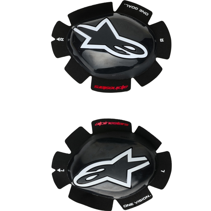 Alpinestars GP Tech kniesliders zwart-wit