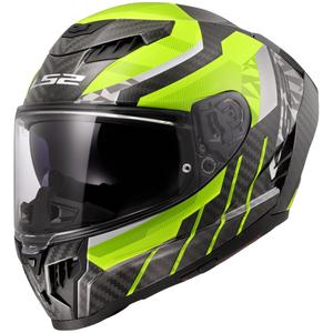 Integraal motorhelm LS2 FF807 Dragon Trax fluo geel