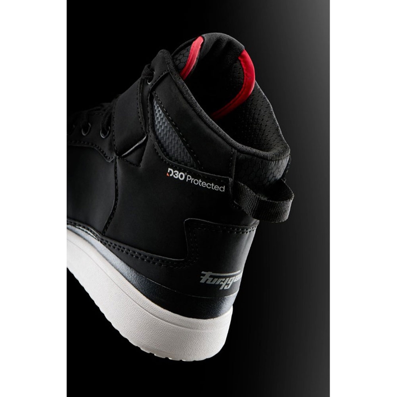 Furygan Tarmac D3O® motorlaarzen zwart-rood
