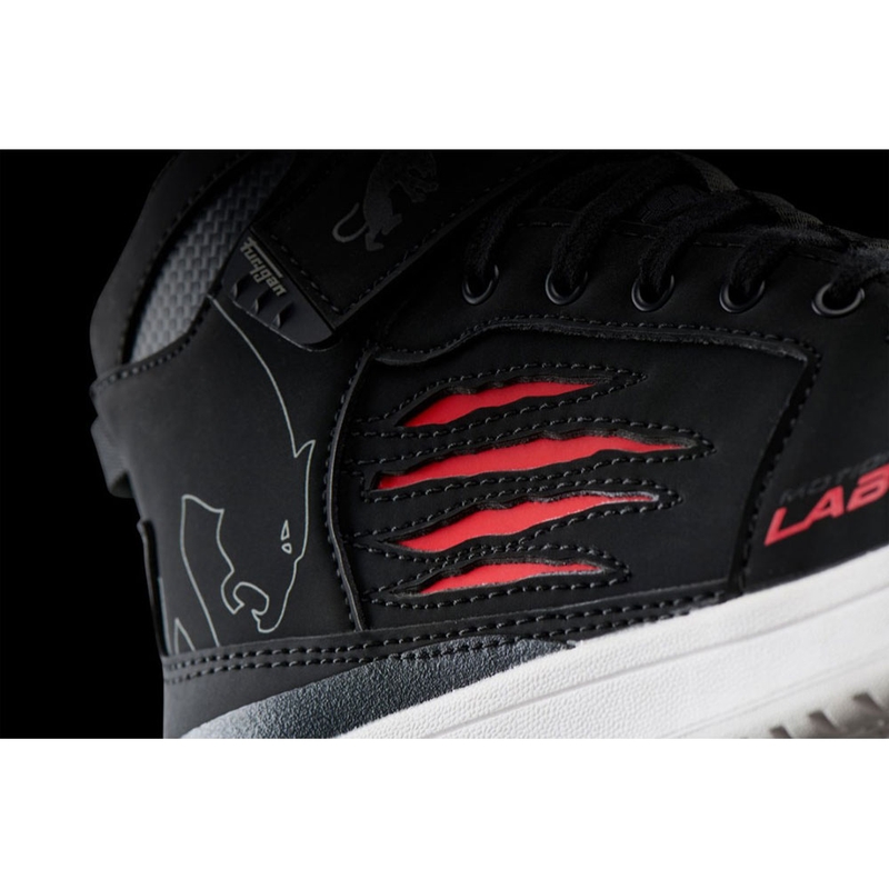 Furygan Tarmac D3O® motorlaarzen zwart-rood