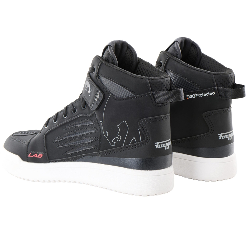 Furygan Tarmac D3O® motorlaarzen zwart-grijs