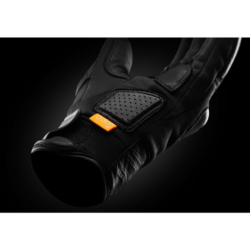 Furygan TD Soft D3O® PRIMALOFT® motorhandschoenen zwart