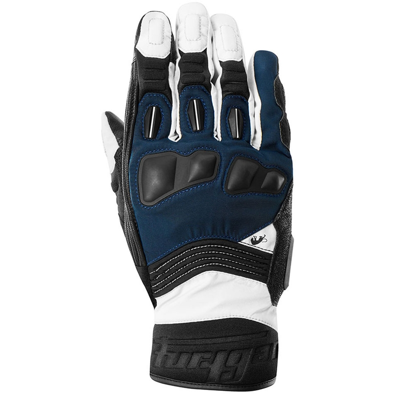 Furygan Balmaz All Seasons motorhandschoenen zwart-blauw-parelmoer