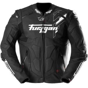 Furygan Raptor Evo 3 leren motorjas zwart-wit