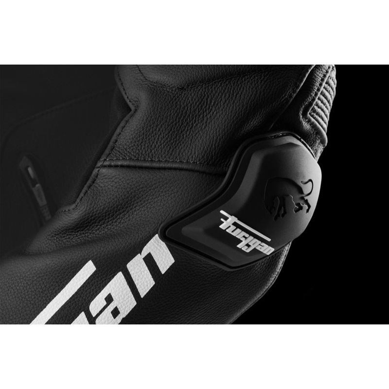 Furygan Raptor Evo 3 leren motorjas zwart-wit