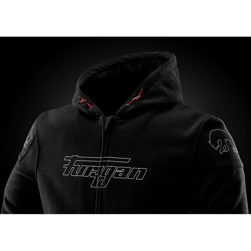 Furygan Livio X Kevlar® motorjas zwart-wit