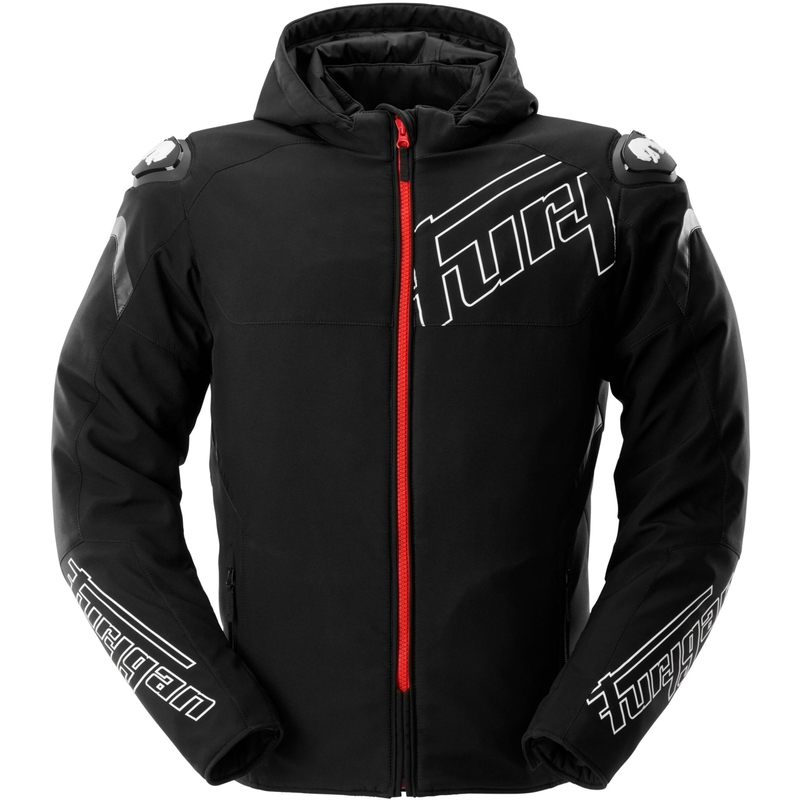 Furygan Sektor Roadster Evo motorjas zwart-wit-rood