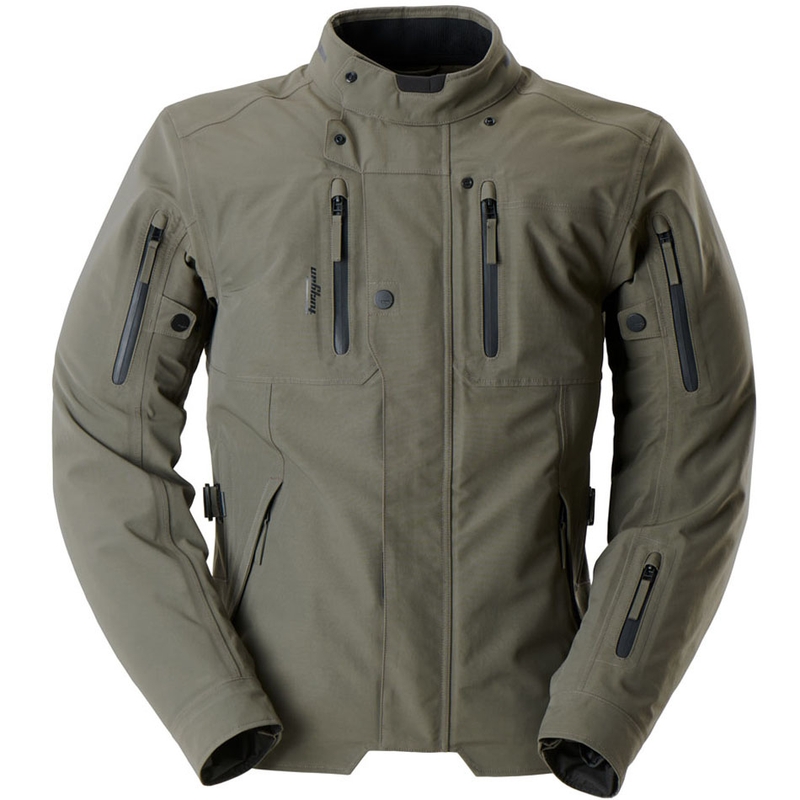 Furygan Harris Trooper motorjas kaki groen