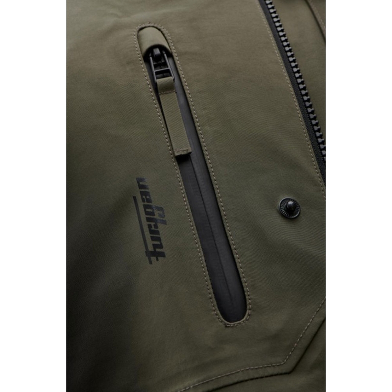 Furygan Harris Trooper motorjas kaki groen
