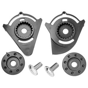 Vizierbevestigingsmechanisme voor NOX N350 motorhelmen, zwart