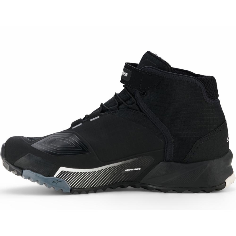 Alpinestars Stella CR-X Drystar motorlaarzen voor dames in zwart-grijs-wit