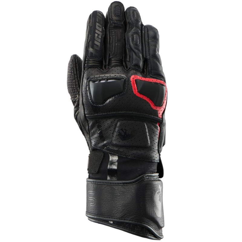 Furygan STYG 15 geventileerde motorhandschoenen zwart-rood