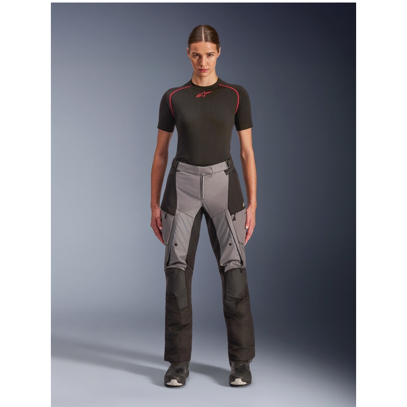 Alpinestars Stella Andes V4 Drystar dames motorbroek zwart-donkergrijs