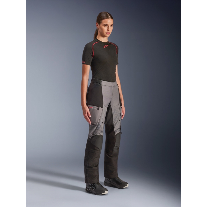 Alpinestars Stella Andes V4 Drystar dames motorbroek zwart-donkergrijs