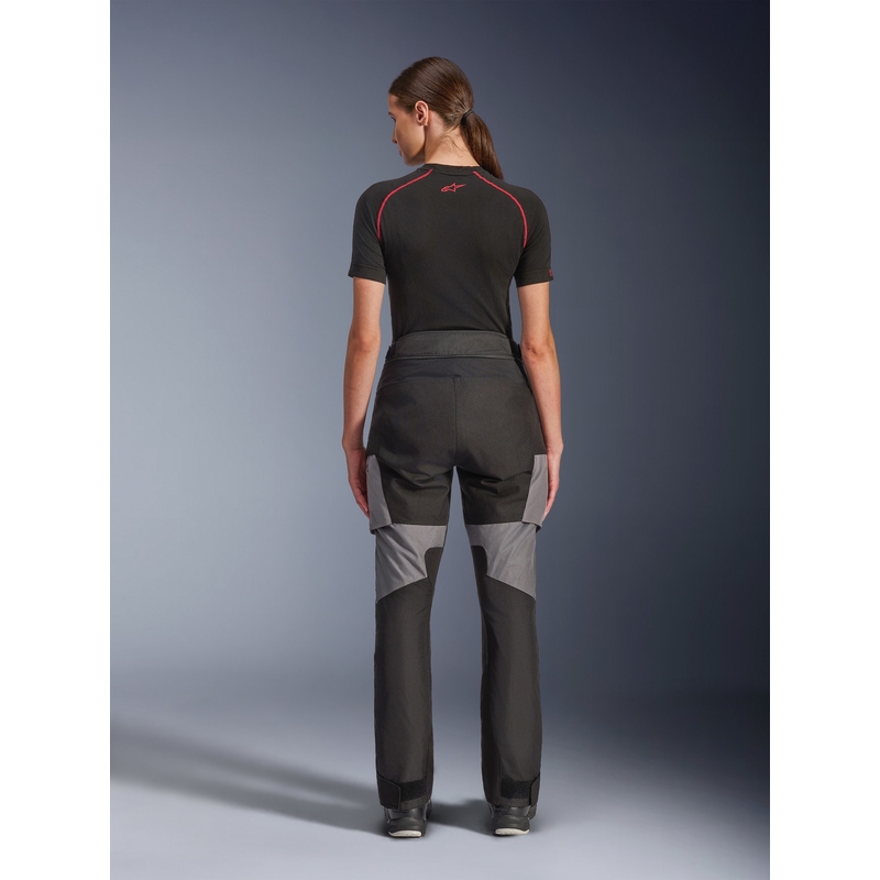 Alpinestars Stella Andes V4 Drystar dames motorbroek zwart-donkergrijs