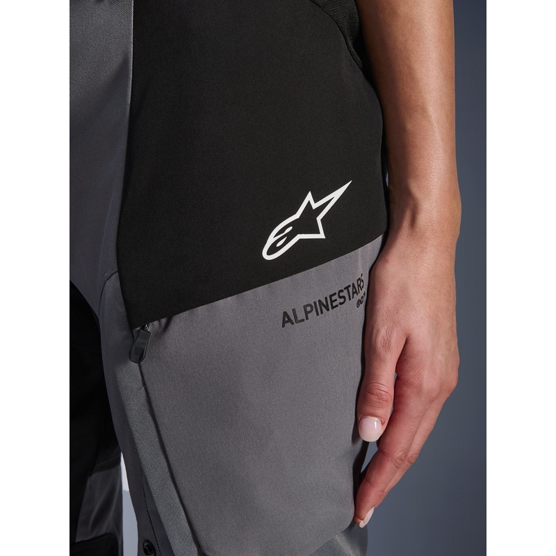 Alpinestars Stella Andes V4 Drystar dames motorbroek zwart-donkergrijs