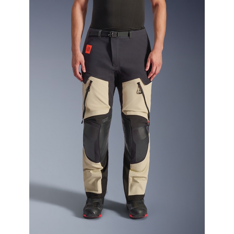 Alpinestars Halo PRO Drystar XF motorbroek crème-zwart-rood