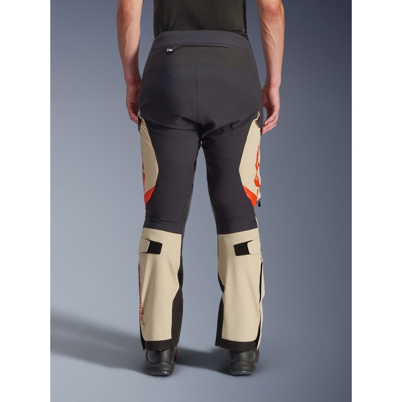 Alpinestars Halo PRO Drystar XF motorbroek crème-zwart-rood