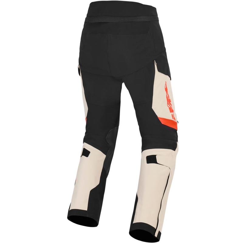 Alpinestars Halo PRO Drystar XF motorbroek crème-zwart-rood