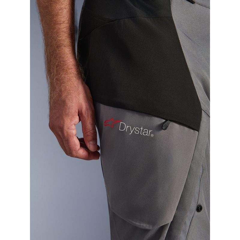 Alpinestars Andes V4 Drystar motorbroek zwart-donkergrijs