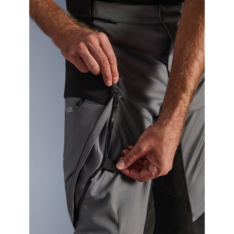 Alpinestars Andes V4 Drystar motorbroek zwart-donkergrijs