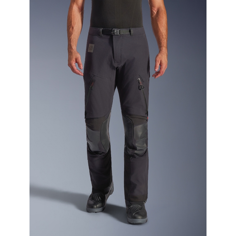 Alpinestars Halo PRO Drystar XF motorbroek zwart-donkergrijs-rood