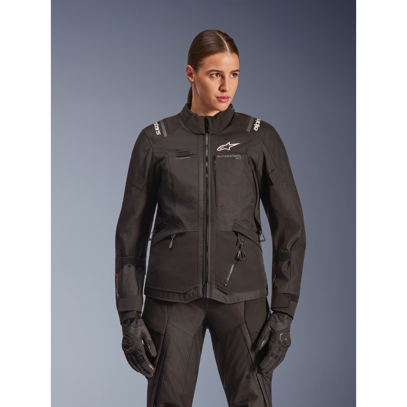 Alpinestars Stella Andes V4 Drystar dames motorjas zwart