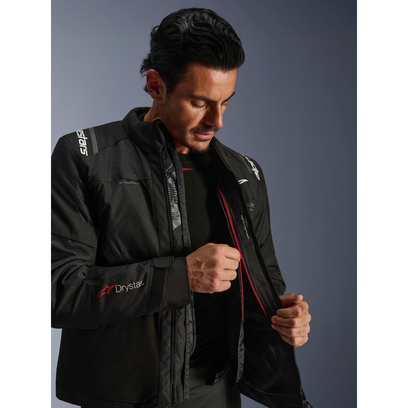 Alpinestars Andes V4 Drystar motorjas zwart