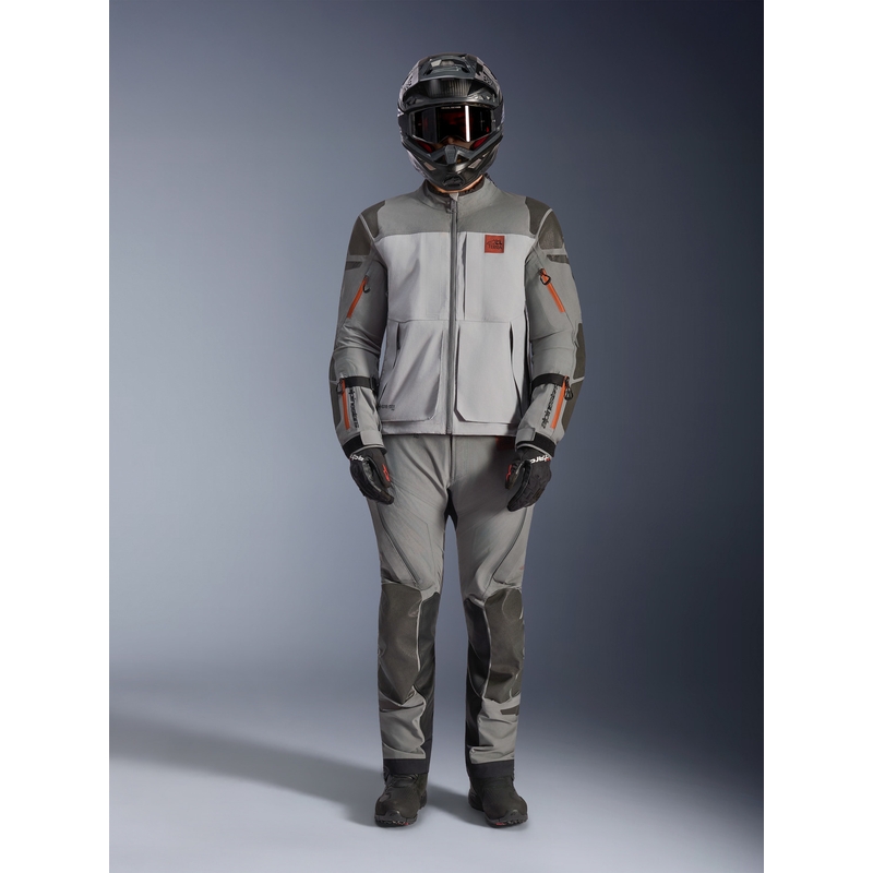 Alpinestars Nazca 3L Gore-Tex PRO motorjas donkergrijs-lichtgrijs