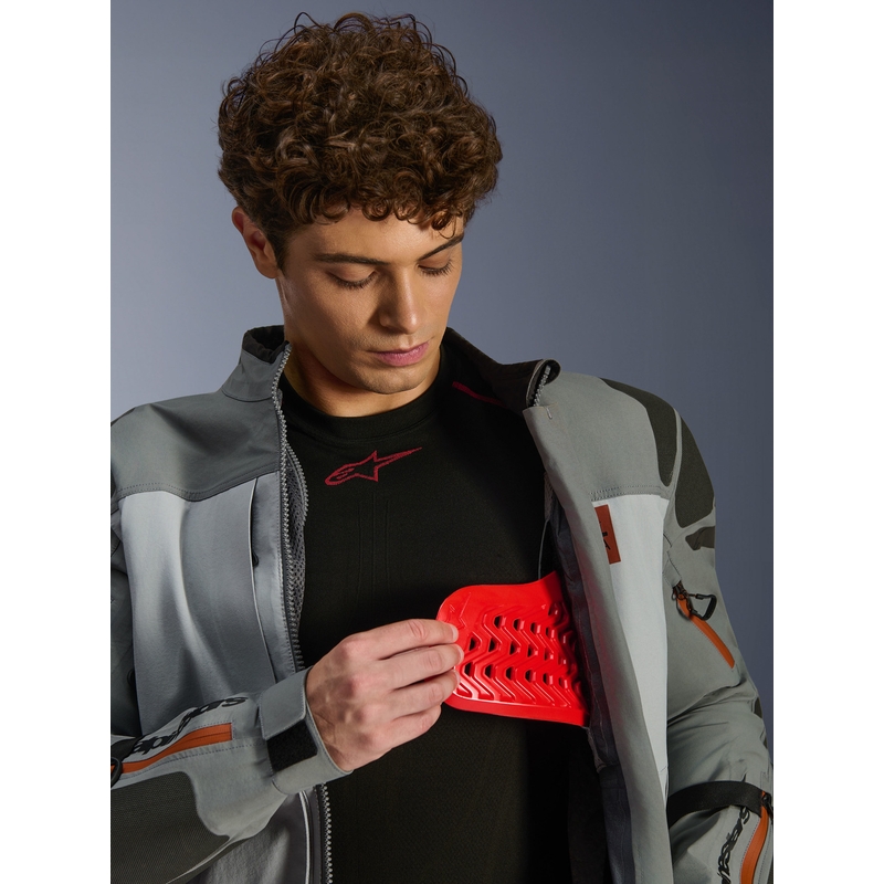 Alpinestars Nazca 3L Gore-Tex PRO motorjas donkergrijs-lichtgrijs